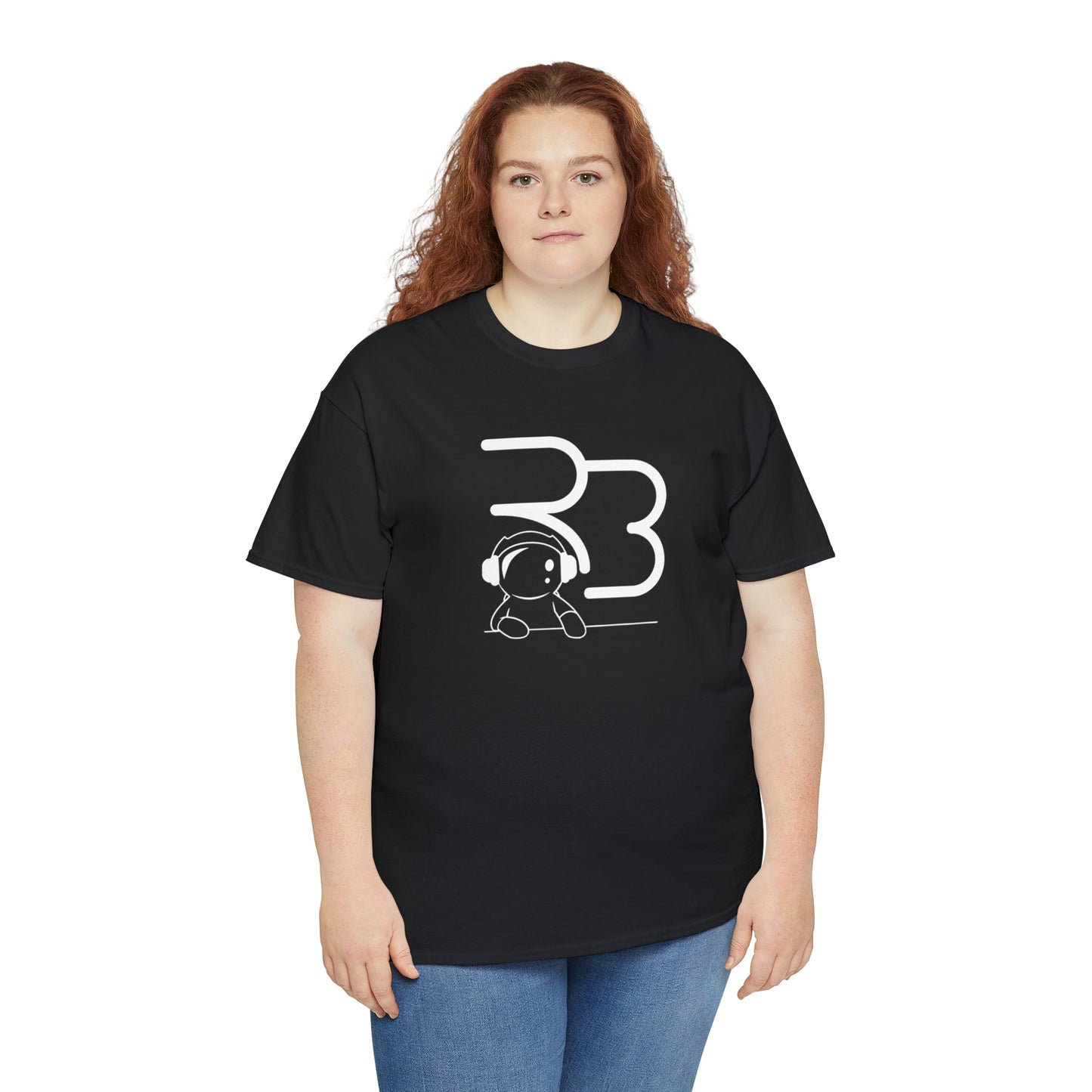 Unisex Heavy Cotton Tee Black