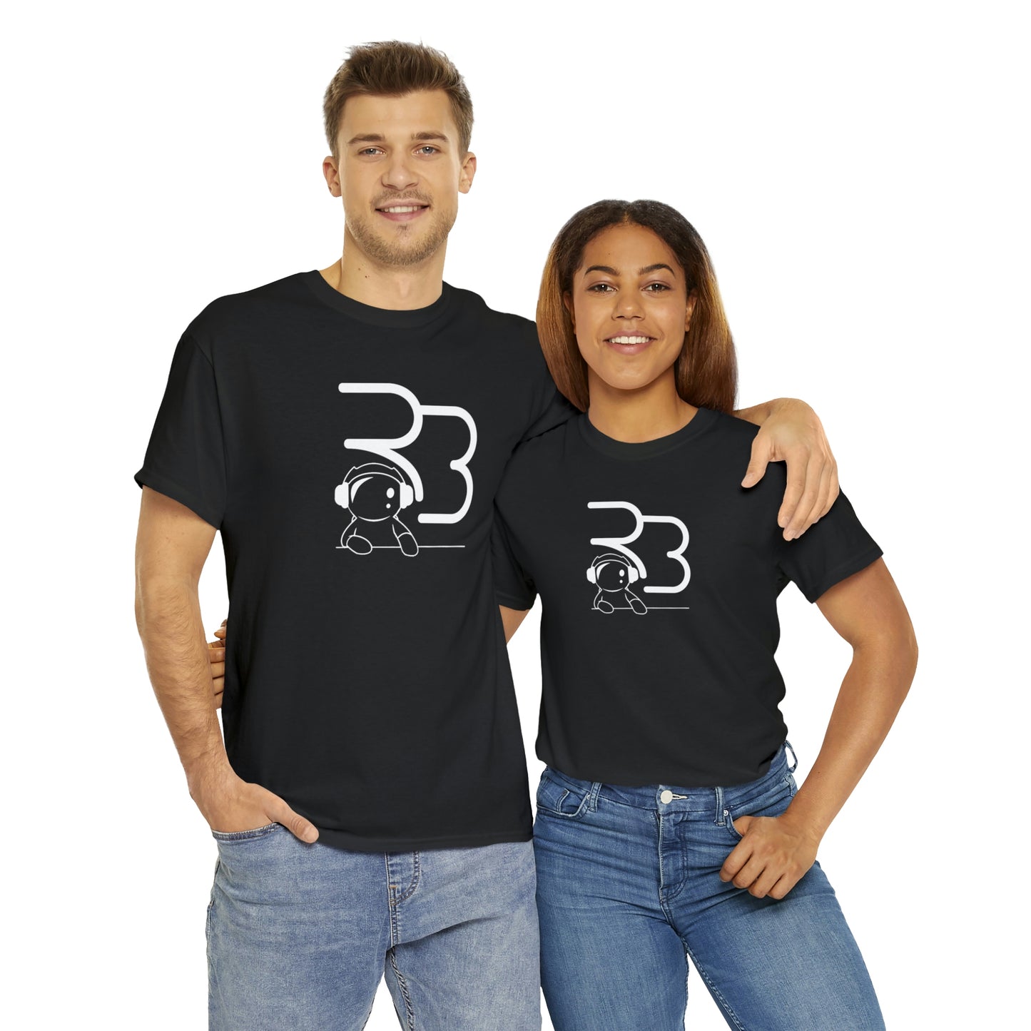 Unisex Heavy Cotton Tee Black