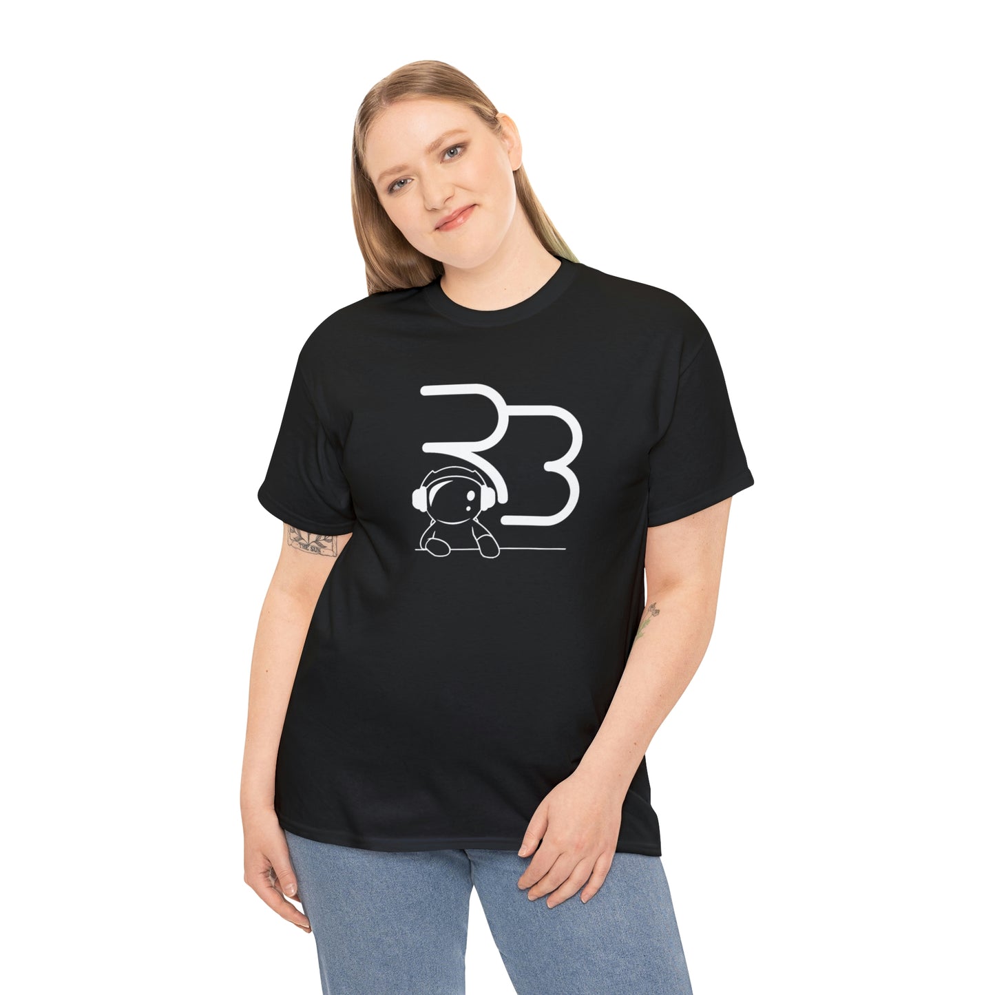Unisex Heavy Cotton Tee Black