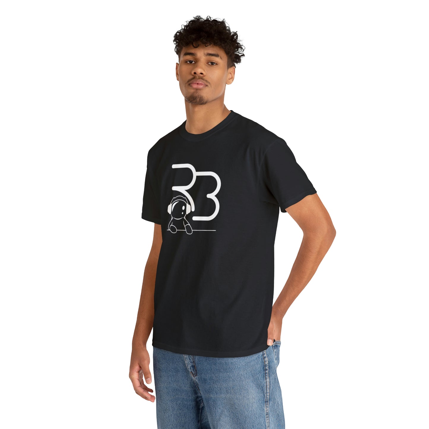 Unisex Heavy Cotton Tee Black
