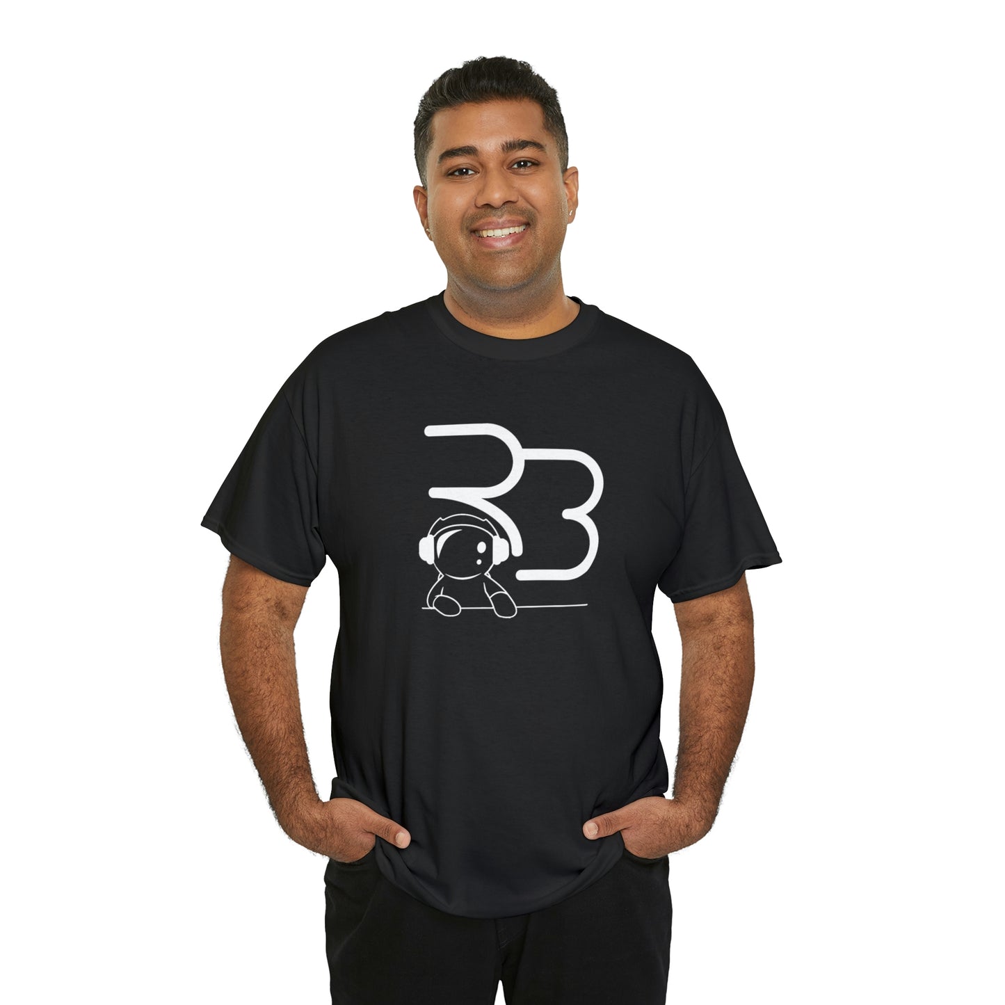 Unisex Heavy Cotton Tee Black
