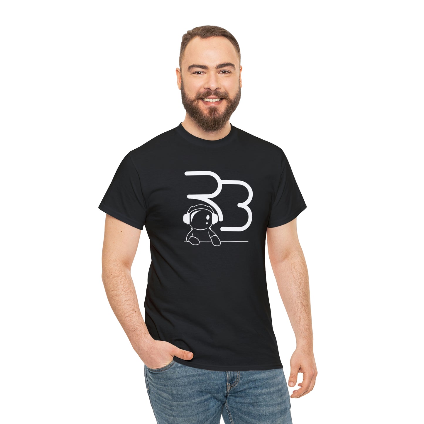 Unisex Heavy Cotton Tee Black