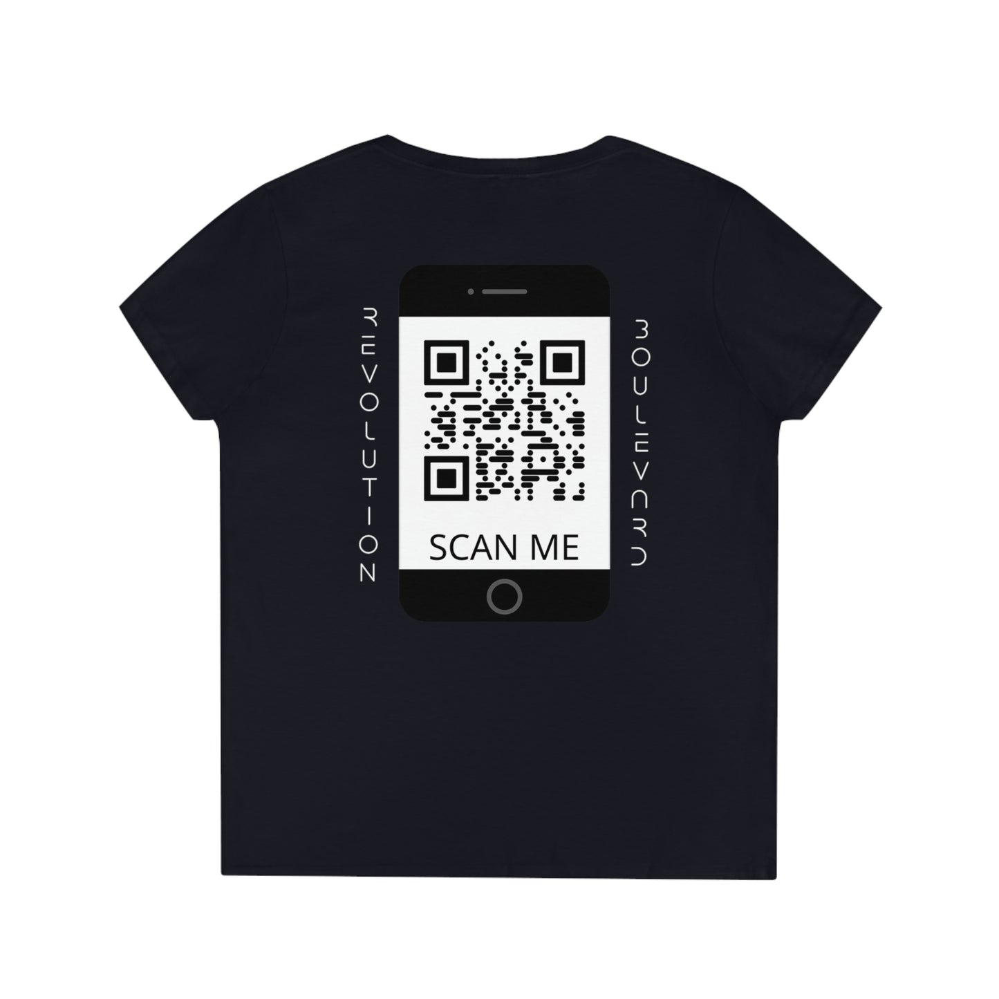 Ladies' V-Neck T-Shirt Black