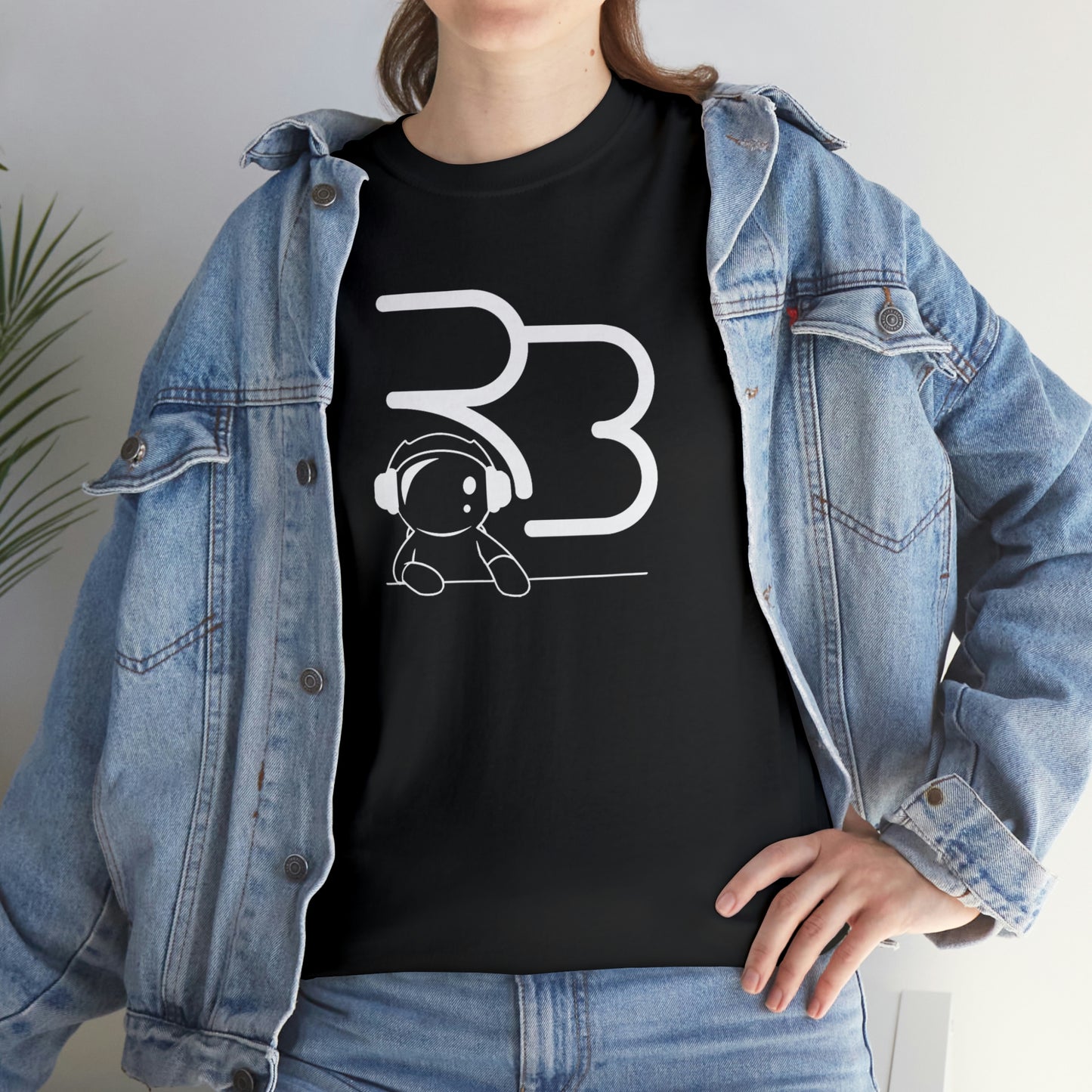 Unisex Heavy Cotton Tee Black
